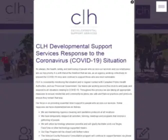 CLhmidland.on.ca(CLH Delivers Developmental Support Systems for People of All Ages) Screenshot