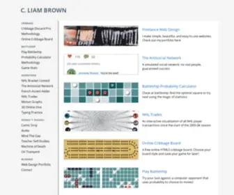 Cliambrown.com(Liam Brown) Screenshot