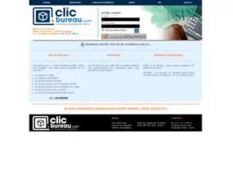 Clic-Bureau.com(Votre bureau virtuel disponible 24h/24) Screenshot