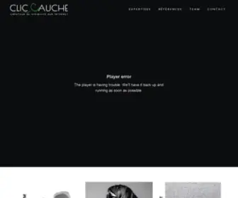 Clic-Gauche.com(CLIC GAUCHE) Screenshot