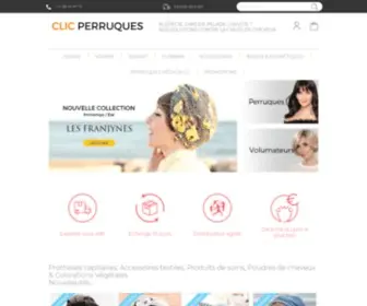 Clic-Perruques.fr(Perruque Femme) Screenshot
