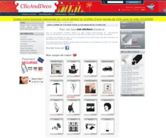 Clicanddeco.com(Stickers) Screenshot