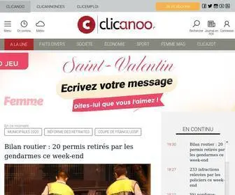 Clicanoo.re(Premier Média Presse sur l'actualité à La Réunion et dans l'Océan Indien) Screenshot