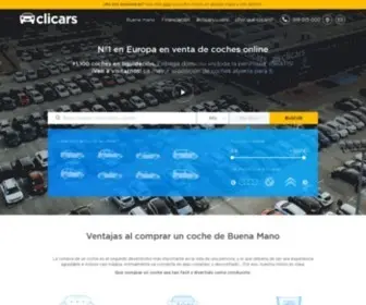Clicars.com(Compra tu coche de Buena Mano sin moverte de casa) Screenshot