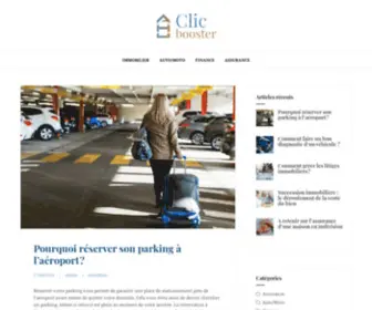 Clicbooster.com(Retrouvez ici les meilleurs conseils et divers astuces utiles) Screenshot