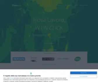Cliccalavoro.it(Cliccalavoro, il sito per trovare lavoro e corsi di formazione) Screenshot
