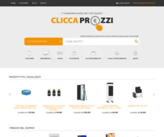 Cliccaprezzi.it(Il comparatore prezzi per i tuoi acquisti) Screenshot