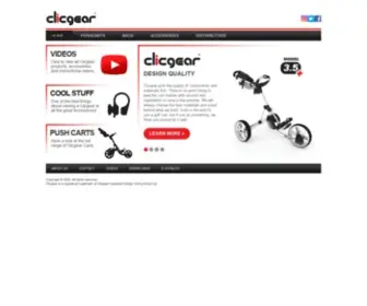 ClicGear.com(Golf) Screenshot