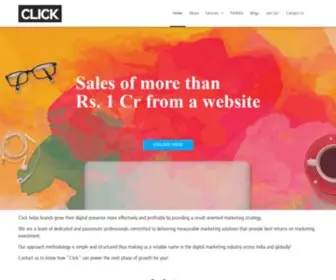 Click-INC.in(Click Inc) Screenshot