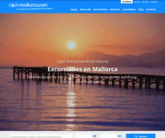 Click-Mallorca.com(Excursiones, tours y rutas por Mallorca) Screenshot