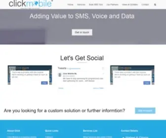 Click-Mobile.com(Click Mobile) Screenshot