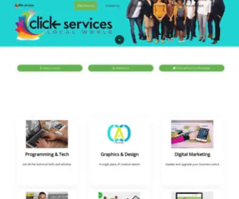 Click-Services.com(Click Services) Screenshot