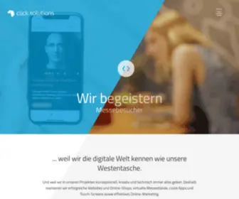 Click-Solutions.de(Digitalagentur) Screenshot