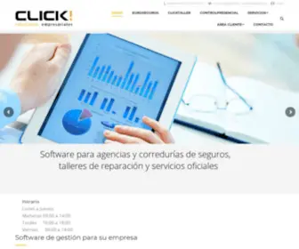 Click.es(Programa de Gestión de Seguros EuroSeguros y Talleres Click Taller) Screenshot