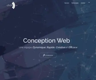 Click123.ca(Conception Web) Screenshot