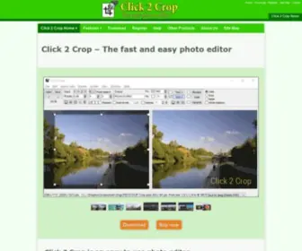Click2Crop.com(Click 2 Crop) Screenshot