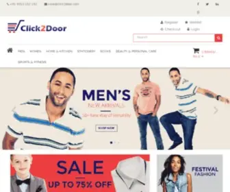 Click2Door.com(India's Largest Shopping Portal) Screenshot