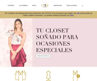 Click2Dress.com(Alquiler de vestidos de fiesta en Bogota) Screenshot