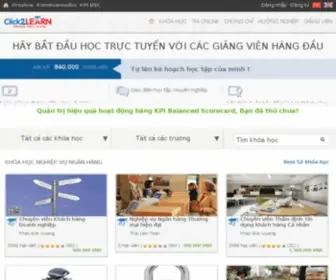 Click2Learn.vn(Nền tảng Chia sẻ tri thức) Screenshot