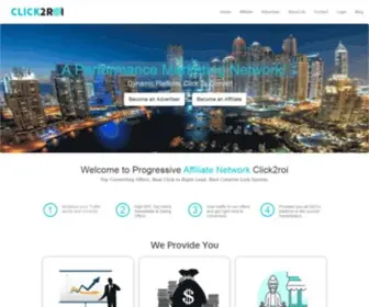 Click2Roi.com(CLICK2ROI) Screenshot