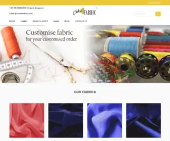 Click4Fabric.com(Magento) Screenshot