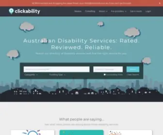 Clickability.com.au(Clickability) Screenshot