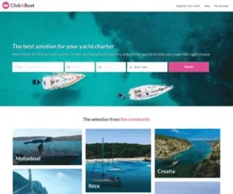 Clickandboat.com(Yacht charter & boat rental at the best price) Screenshot
