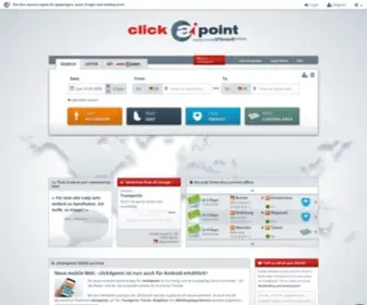 Clickapoint.com(Frachtenbörse) Screenshot