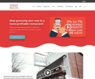 Clickbacon.com(Restaurant Management Software JS Bin) Screenshot