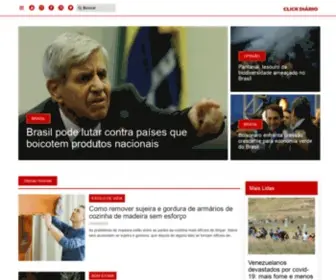 Clickbahia.com.br(Click Bahia) Screenshot