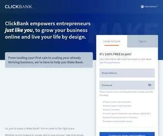 Clickbank.net(Home) Screenshot