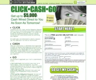 Clickcashgo.com(Click) Screenshot