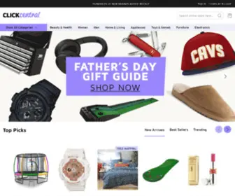 Clickcentral.com.au(The Click Central marketplace) Screenshot