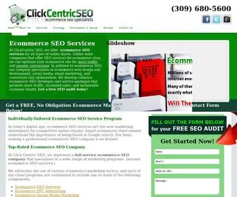 Clickcentricseo.com(Click Centric SEO Company) Screenshot