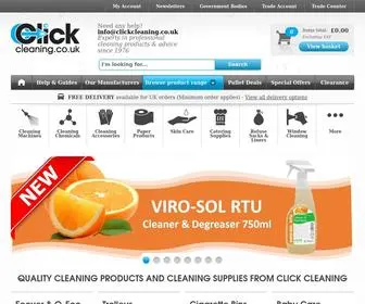 Clickcleaning.co.uk(Cleaning Supplies) Screenshot