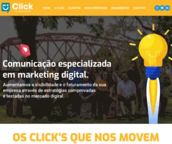 Clickcomunica.com.br(Click Comunicação) Screenshot