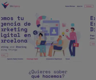 Clickconsulting.es(Agencia de Marketing Digital y Posicionamiento web Barcelona) Screenshot