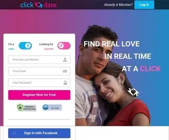 Clickdate.in(Number 1# Online Dating Site in India) Screenshot