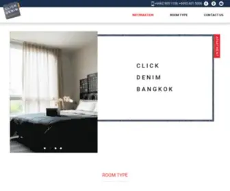 Clickdenimbangkok.com(Condo for rent) Screenshot