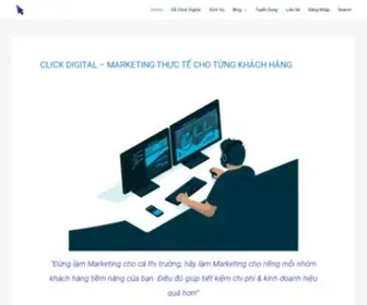 Clickdigital.website(Click Digital Marketing Company) Screenshot