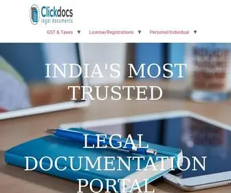 Clickdocs.co.in(Clickdocs) Screenshot