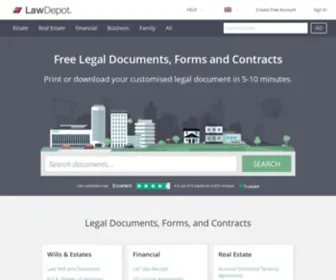 Clickdocs.co.uk(Legal Forms and Contracts Search) Screenshot