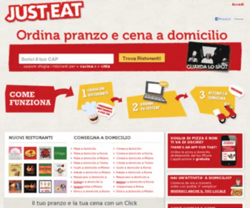 Clickeat.it(Pizza a domicilio) Screenshot