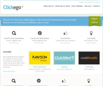 Clickego.com(Click Ego) Screenshot