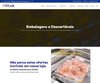 Clickembalagens.com(Click Embalagens) Screenshot