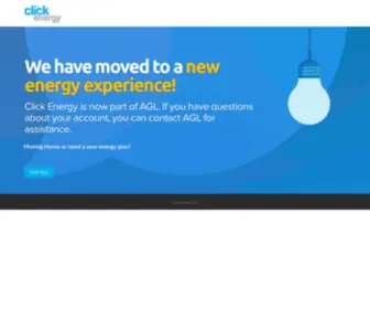 Clickenergy.com.au(Click Energy) Screenshot