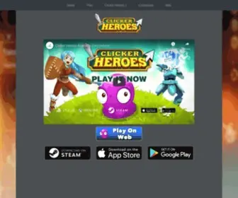 Clickerheroes.com(Clicker Heroes) Screenshot