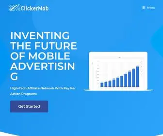 Clickermob.com(Performance Marketing) Screenshot