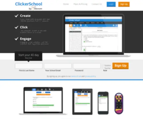 Clickerschool.com(Clickerschool) Screenshot
