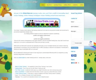 Clickertrain.com(CLICKER TRAINING) Screenshot